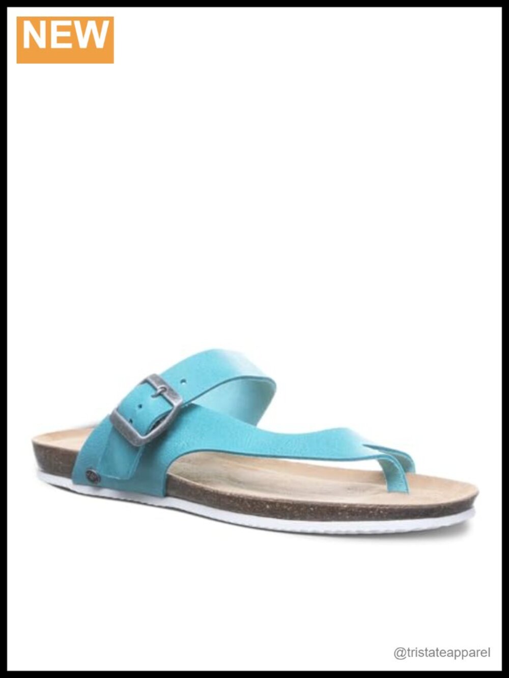 BEARPAW Oceania Women's Slip-On Thong Sandal Leather Comfort